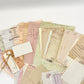 Vintage Floral Junk Journal Kit | Ephemera Pack for Journaling & Scrapbooking