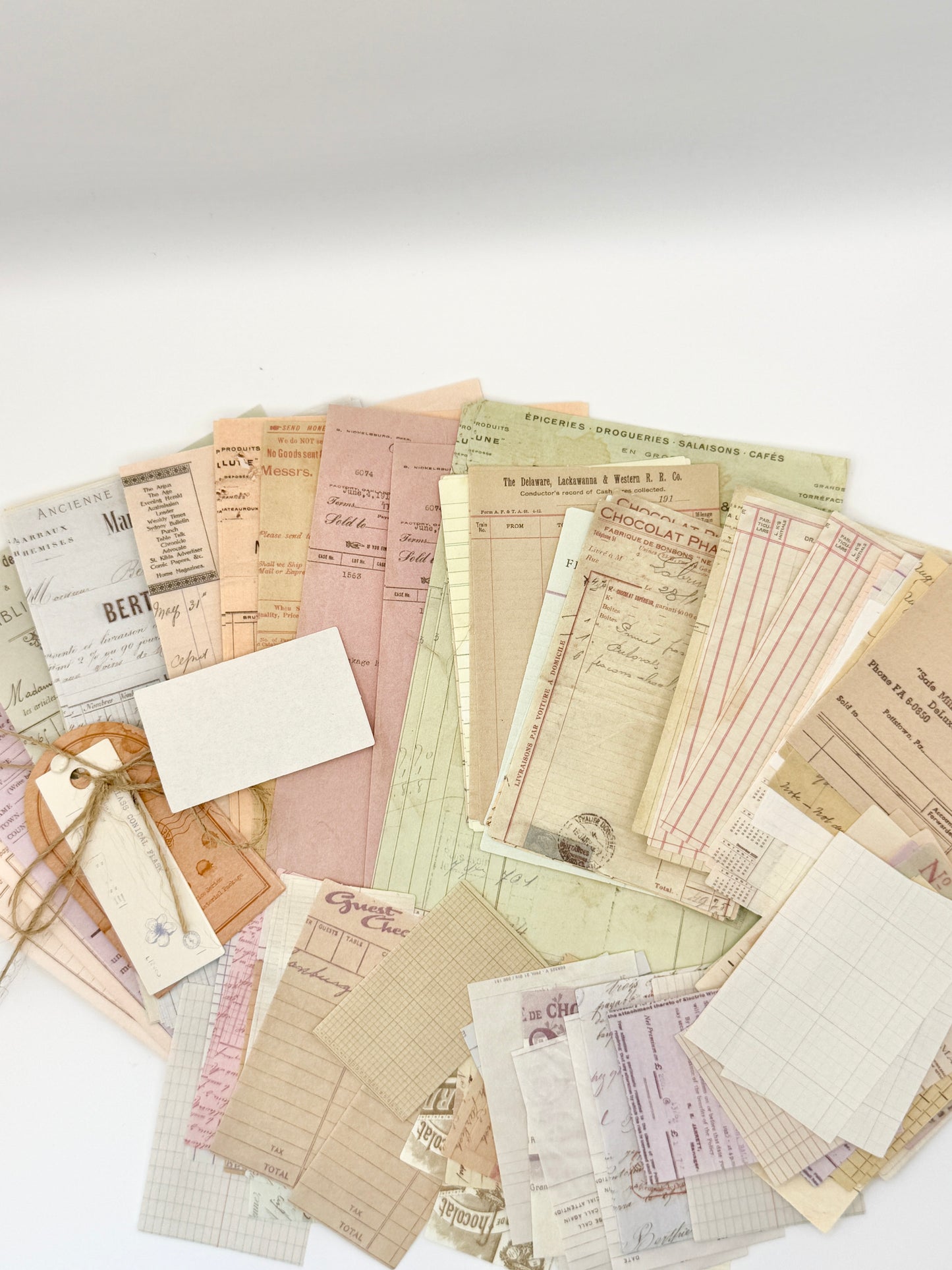 Vintage Floral Junk Journal Kit | Ephemera Pack for Journaling & Scrapbooking