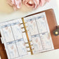 Alice in Wonderland Collection Planner Weekly Inserts