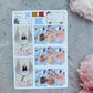 4 Sheets - Alice in Wonderland Planner Stickers Kit