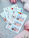 4 Sheets - Alice in Wonderland Planner Stickers Kit