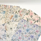 6x6 Vintage Floral Scrapbook Paper Pad | Decorative Cardstock Pack