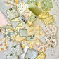 Vintage Floral Die Cut Stickers