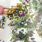 Secret Garden Clear Sticker Pack | Transparent Floral Stickers