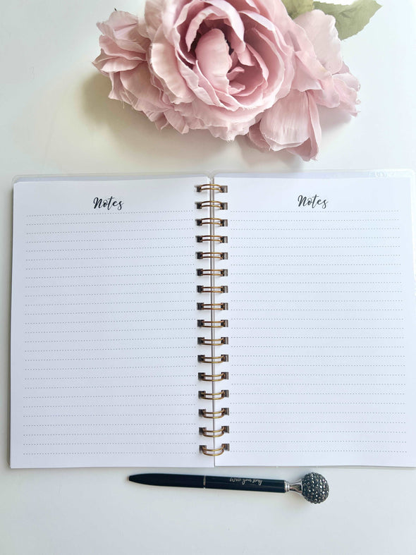 90 Days Daily Minimalist Wire-O A5 size Planner