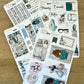 4 Sheets - Fully Booked Stickers Kit