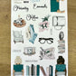 4 Sheets - Fully Booked Stickers Kit