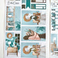 4 Sheets - Boho Girls Planner Stickers Kit