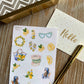 4 Sheets Lemonade Stickers Kit