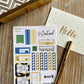 4 Sheets Lemonade Stickers Kit