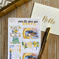 4 Sheets Lemonade Stickers Kit