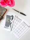 2023 Dated Yearly Goal Digger Monthly Inserts