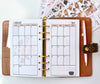 2023 Dated Yearly Girl Boss Monthly Inserts