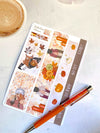 Autumn Fall Spice Stickers Kit - 4 sheets