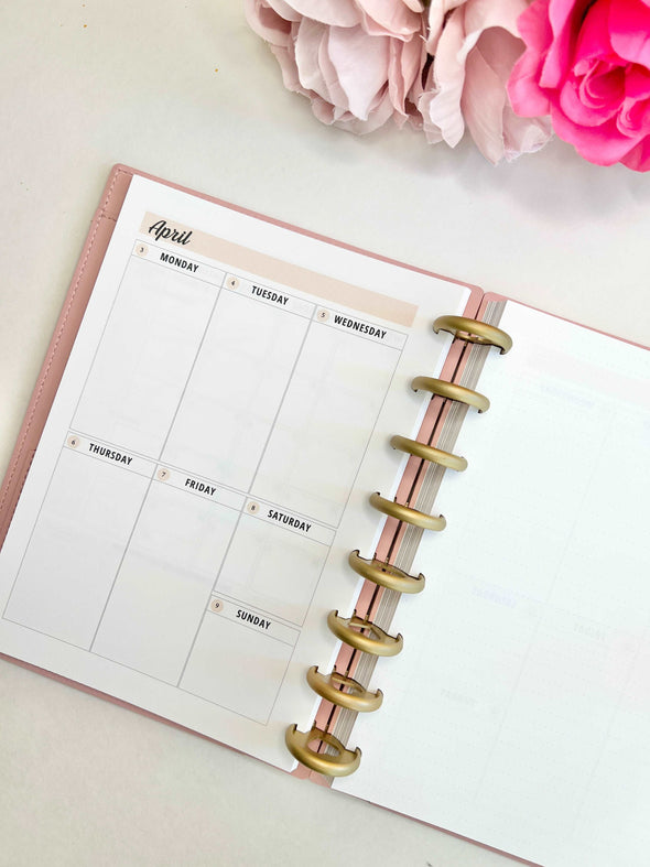 2023 Weekly and Monthly Discbound Planner