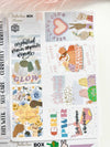 4 Sheets - Female Empowerment Planner Stickers Kit