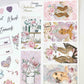 3 Sheets Miss Butterfly Planner Stickers