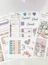 3 Sheets Miss Butterfly Planner Stickers