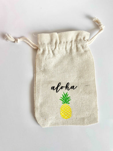 Aloha Mini Canva Bags