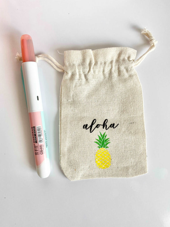Aloha Mini Canva Bags