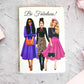 Be Fabulous B6 Traveler's Notebook Inserts