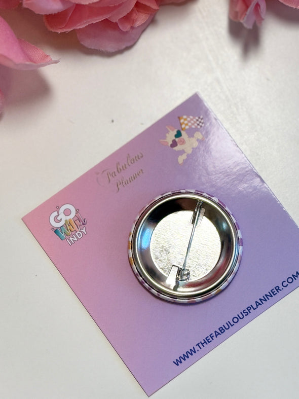 Go Wild Indy Exclusive Button
