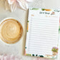 Get it done Checklist Notepad Memo Sticky Notes