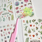Sticker Pink Long Tweezer