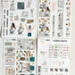 4 Sheets - Craft Girl Planner Stickers Kit