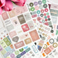 12 Sheets Functional Sticker Set for Planners