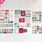 12 Sheets Functional Sticker Set for Planners