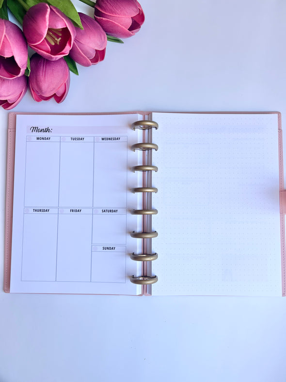 2025 Weekly and Monthly Discbound Planner