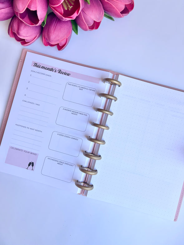 2025 Weekly and Monthly Discbound Planner