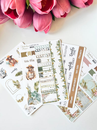 4 Sheets - Boho Chic Happy 2 Plan Collab