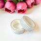Dot and Grid Black and White Washi Tape - Set of 2