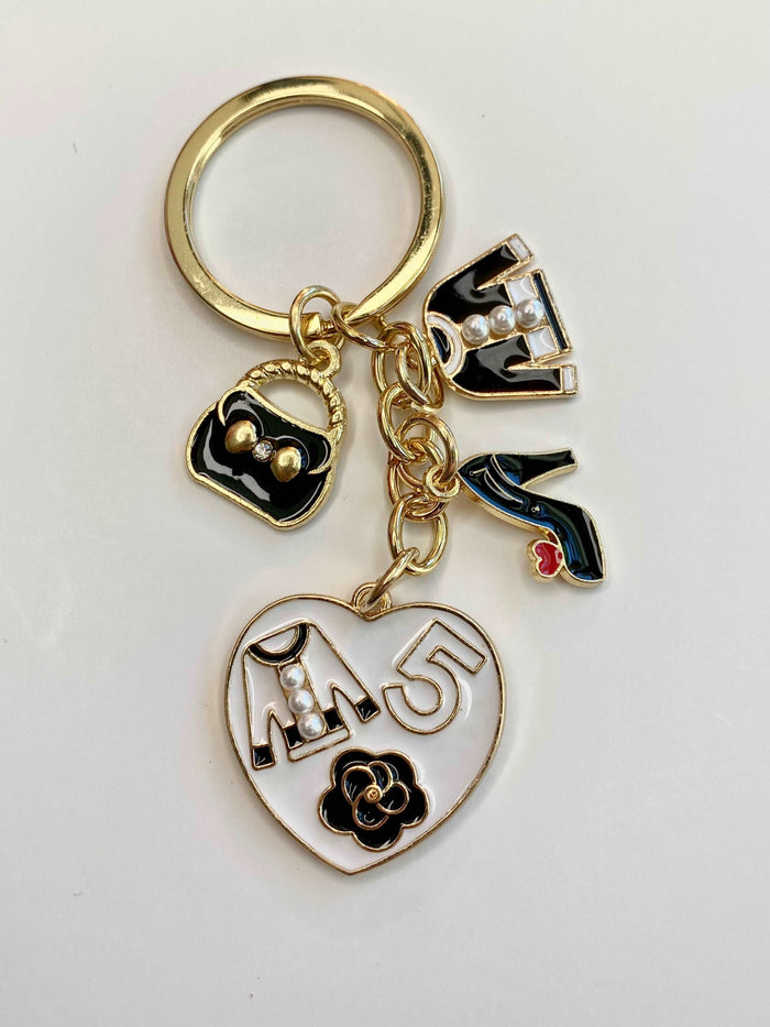 Bags and Shoes Keychain Charm