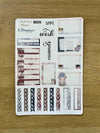 4 Sheets - Stargazer Planner Stickers Kit