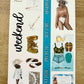 4 Sheets - Summer Getaway Planner Stickers Kit