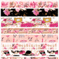 4 Sheets Take me to Paris Matte Stickers Kit