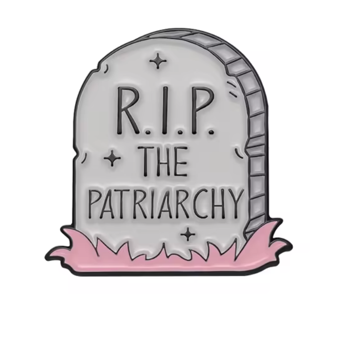Pin Rip The Pat RIP the Patriarchy Enamel Pin – The Fabulous Planner