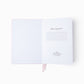 Undated Weekly Planner & Creative Journal | A5 Linen Planner with Dot Grid Pages