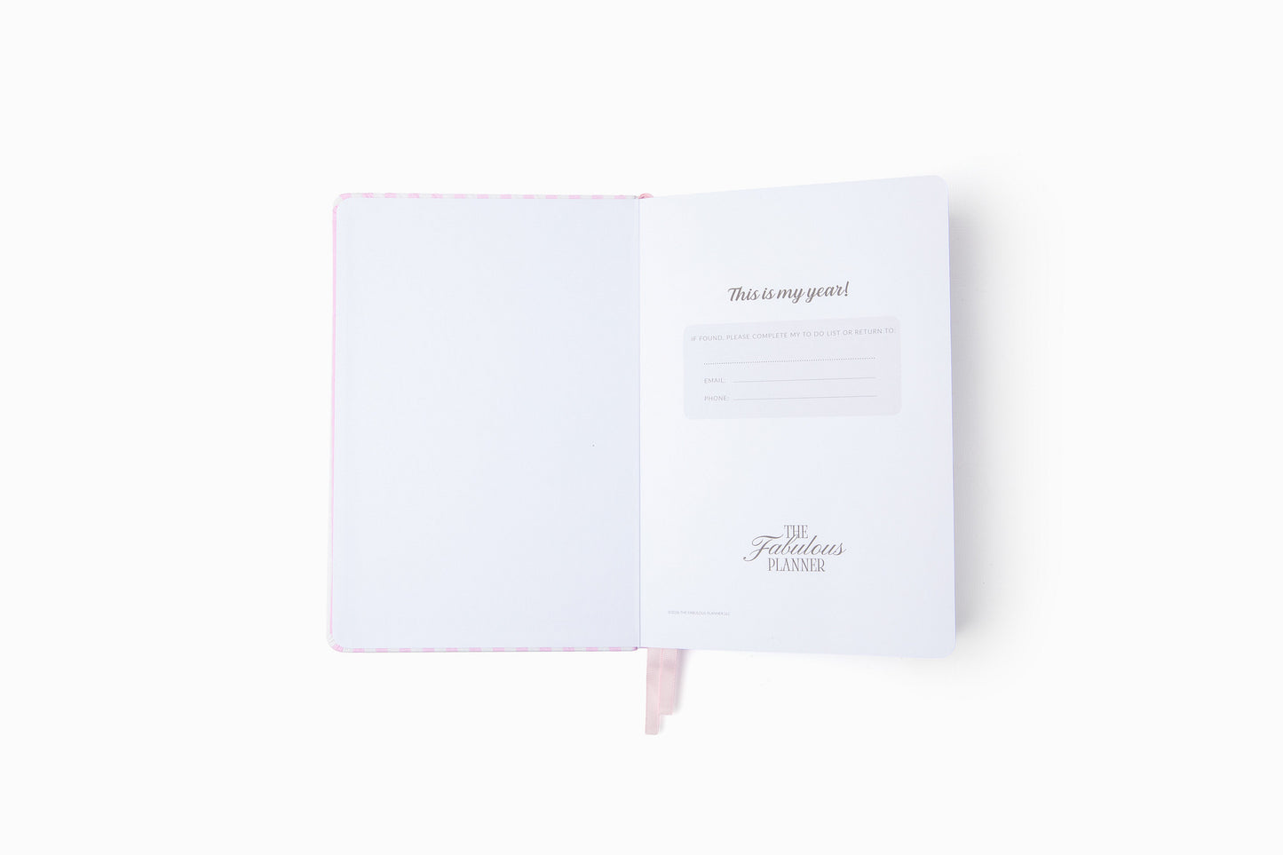 Undated Weekly Planner & Creative Journal | A5 Linen Planner with Dot Grid Pages