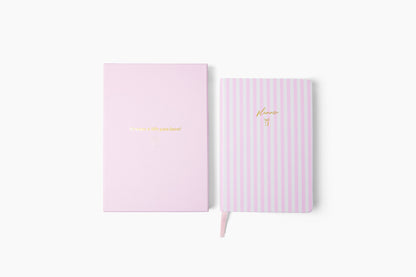 Undated Weekly Planner & Creative Journal | A5 Linen Planner with Dot Grid Pages