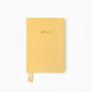Undated Weekly Planner & Creative Journal | A5 Linen Planner with Dot Grid Pages