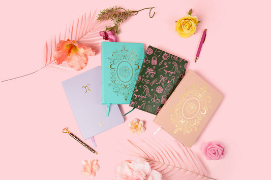 Creative Escape Journal Collection | Dot Grid Journal for Junk Journaling & Memory Keeping