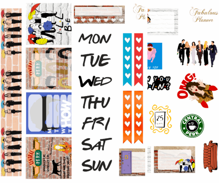 3 Sheets Friends TV Show Stickers – The Fabulous Planner 3-sheets-friends-tv-show-stickers-the-fabulous-planner