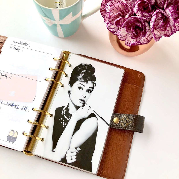 Audrey Hepburn Planner Dividers - Set of 6