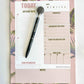 Beverly Hills Tropical Leaves Pink Daily Notepad
