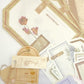 Vintage Floral Junk Journal Kit | Ephemera Pack for Journaling & Scrapbooking