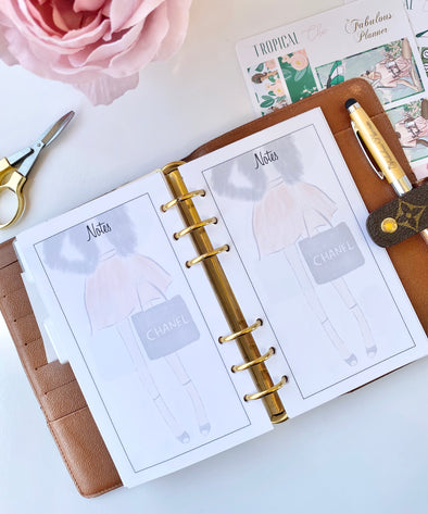 Fancy Girl Notes List